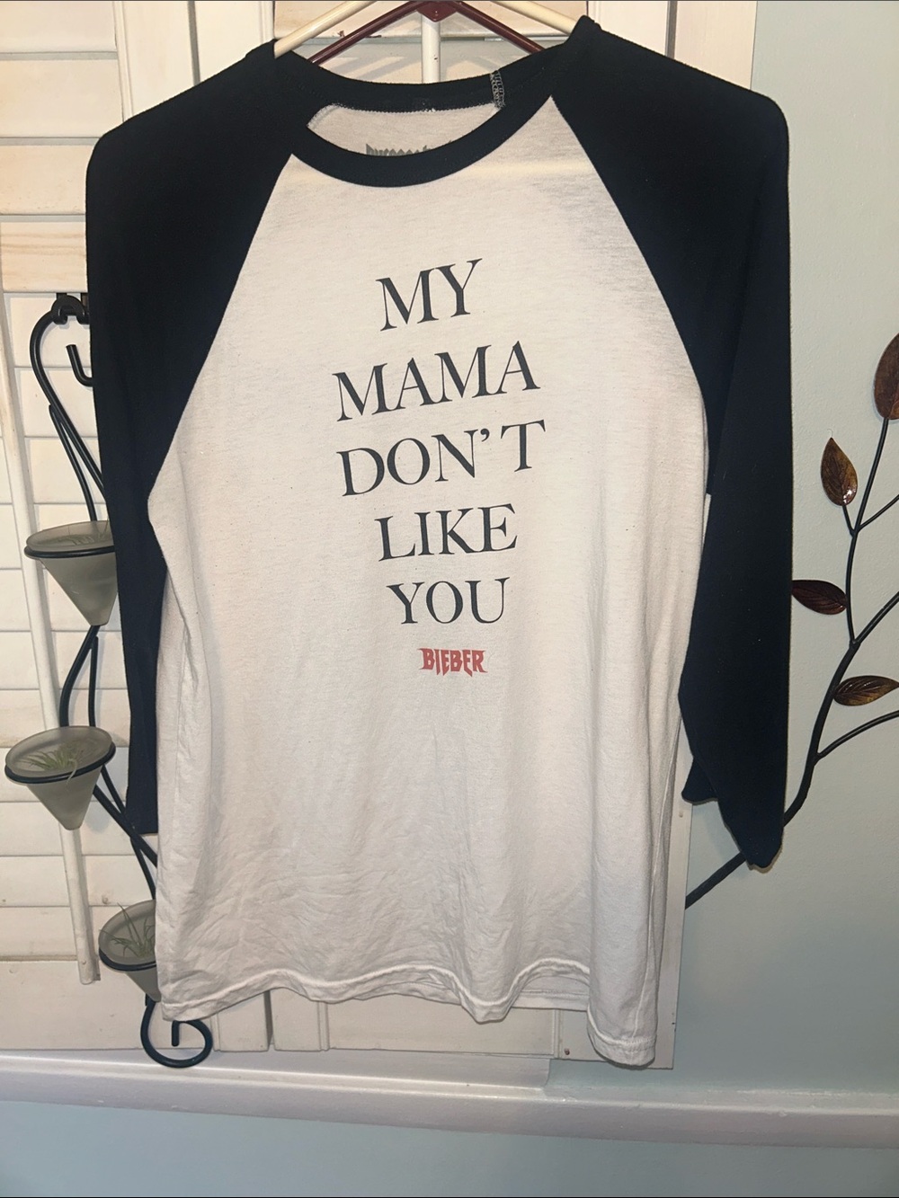 Justin Bieber Graphic Tee - White & Black